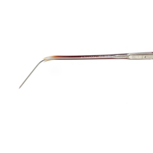 Swank Vintage Alexandra 791-090 Brown Clear Eyeglasses Frames 55-12 135 France - Picture 10 of 12